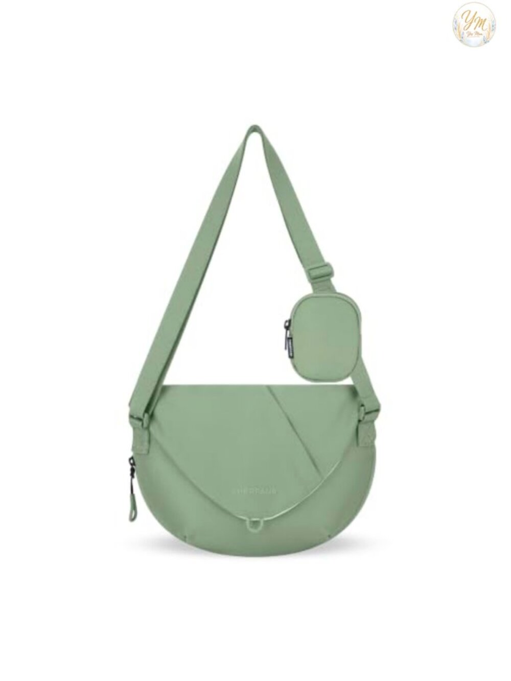 Mini Messenger Crossbody Bag with RFID Protection Recycled Polyester